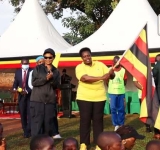 Nnaabagereka and VP Alupo flag off charity run to build ‘Sarah Kisosonkole Mall’